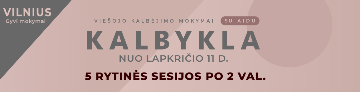 Wow Kalbykla su Aidu nuo laprkčio 11 dienos